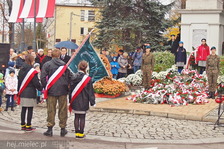 Mielczanie dumni z Polski Niepodległej