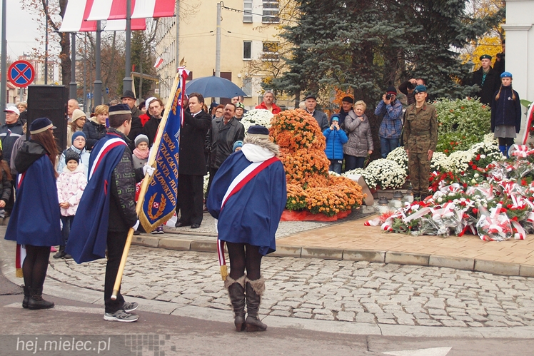 Mielczanie dumni z Polski Niepodległej