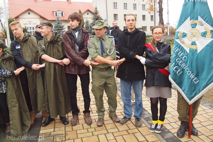 Mielczanie dumni z Polski Niepodległej