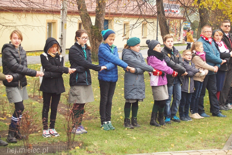Mielczanie dumni z Polski Niepodległej