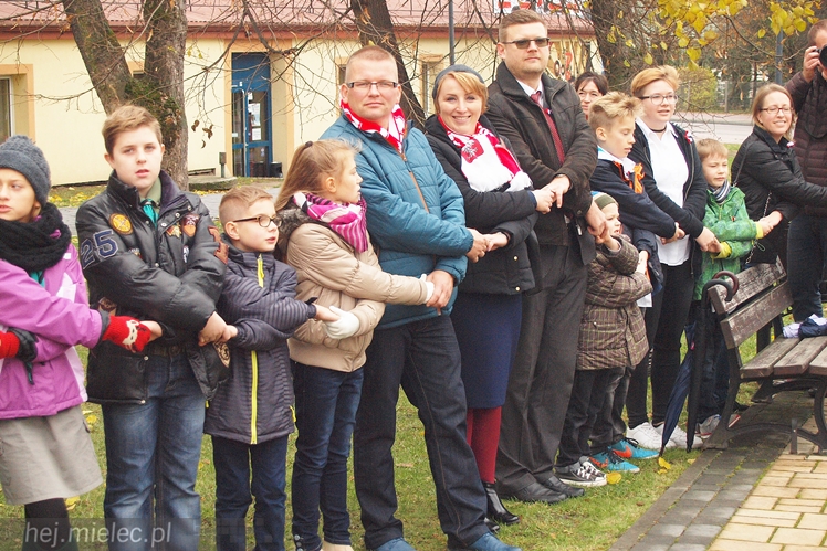 Mielczanie dumni z Polski Niepodległej