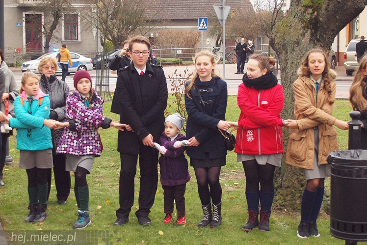 Mielczanie dumni z Polski Niepodległej