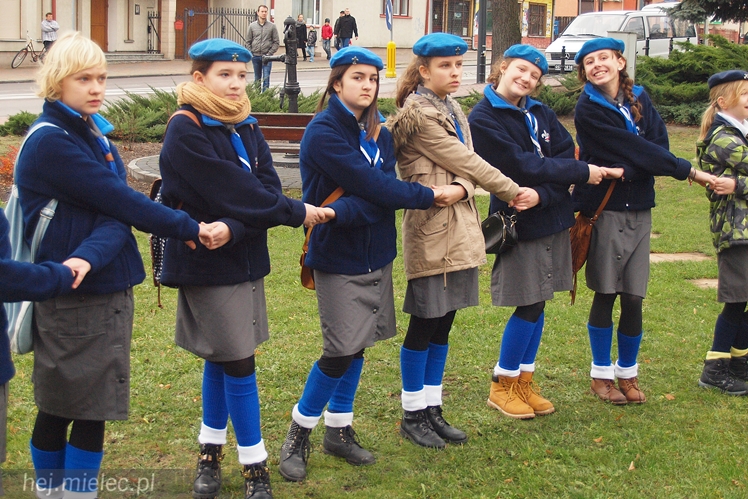 Mielczanie dumni z Polski Niepodległej