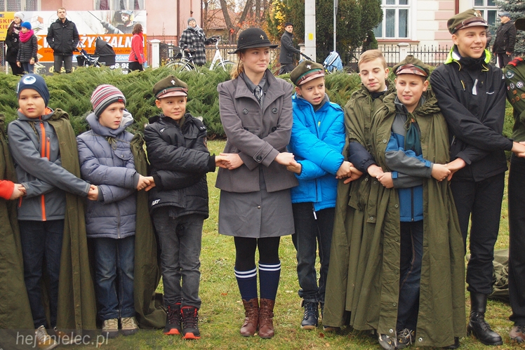 Mielczanie dumni z Polski Niepodległej