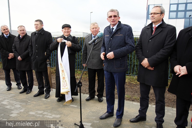 Oficjalne otwarcie skrzyżowania na ul. Wojska Polskiego