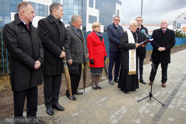 Oficjalne otwarcie skrzyżowania na ul. Wojska Polskiego