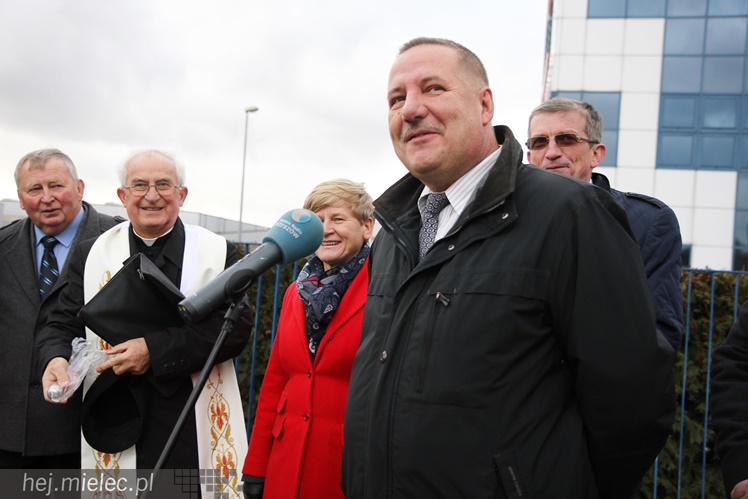 Oficjalne otwarcie skrzyżowania na ul. Wojska Polskiego
