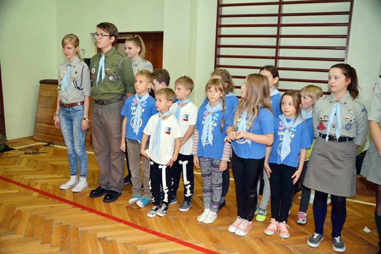 Jesienny biwak mieleckich harcerzy w rekordowej frekwencji