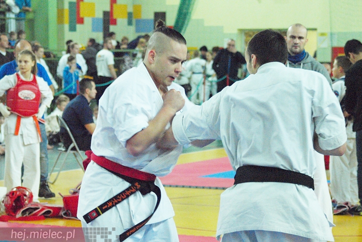 Międzynarodowa obsada mistrzostw karate full-contact