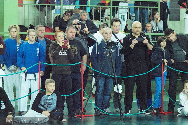 Międzynarodowa obsada mistrzostw karate full-contact
