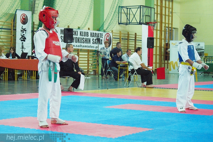 Międzynarodowa obsada mistrzostw karate full-contact