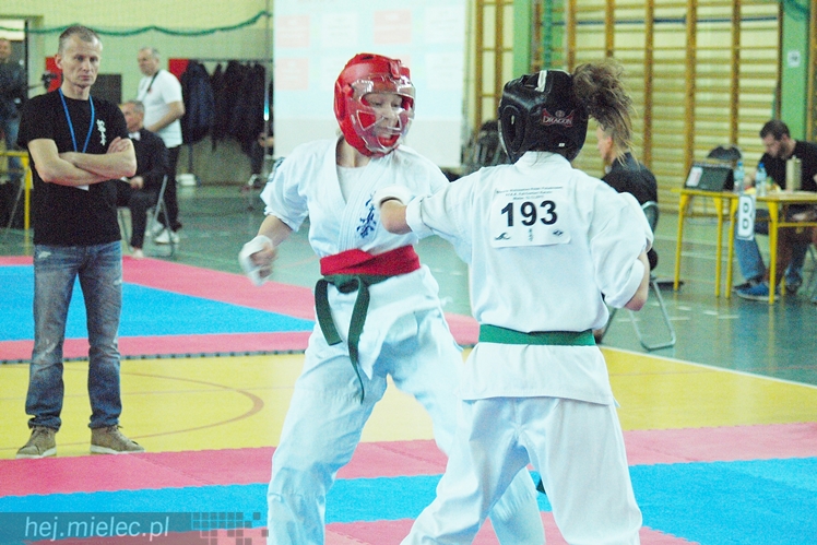Międzynarodowa obsada mistrzostw karate full-contact