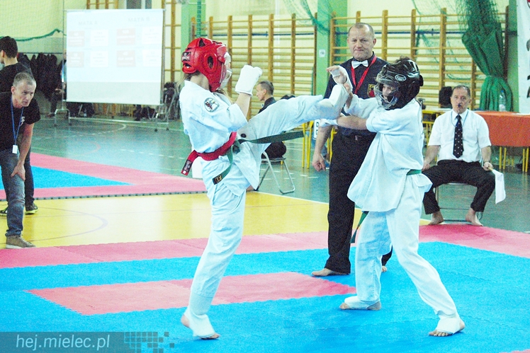Międzynarodowa obsada mistrzostw karate full-contact