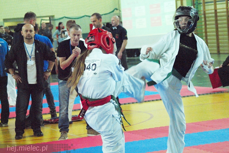 Międzynarodowa obsada mistrzostw karate full-contact