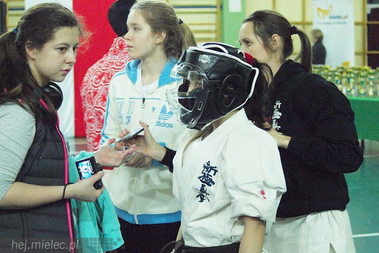 Międzynarodowa obsada mistrzostw karate full-contact