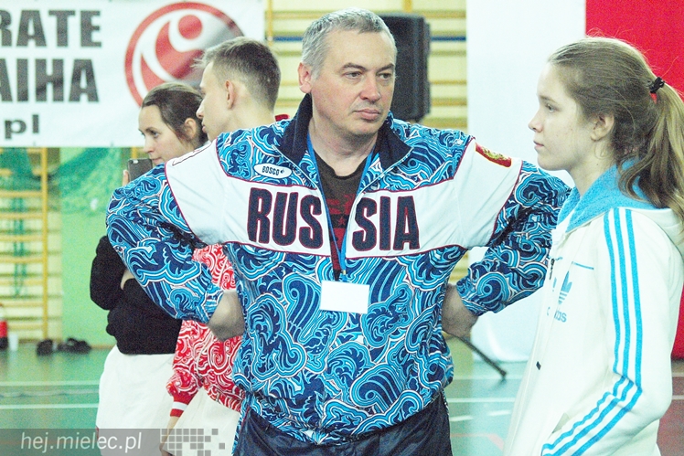 Międzynarodowa obsada mistrzostw karate full-contact