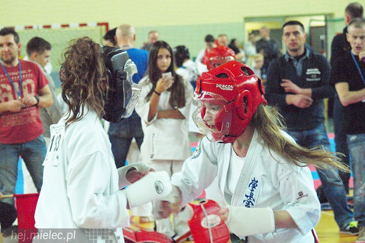 Międzynarodowa obsada mistrzostw karate full-contact