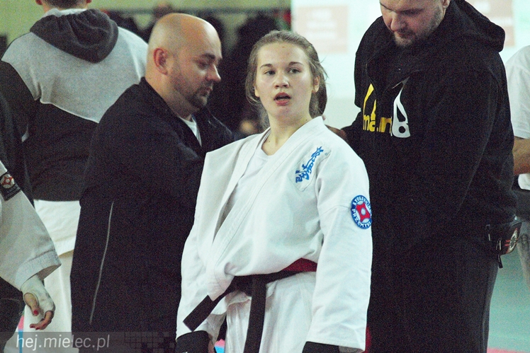 Międzynarodowa obsada mistrzostw karate full-contact