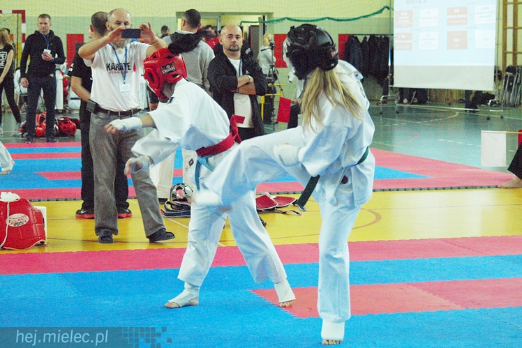 Międzynarodowa obsada mistrzostw karate full-contact