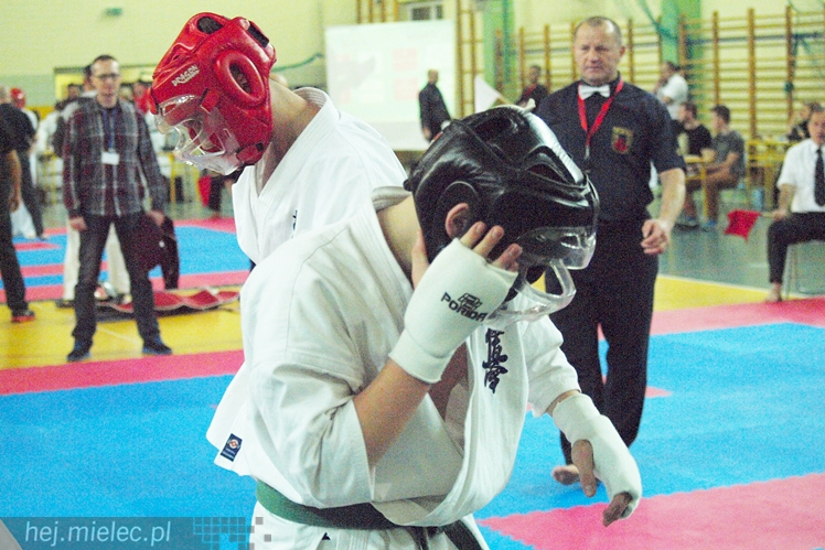Międzynarodowa obsada mistrzostw karate full-contact