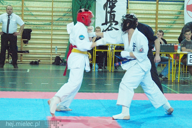 Międzynarodowa obsada mistrzostw karate full-contact