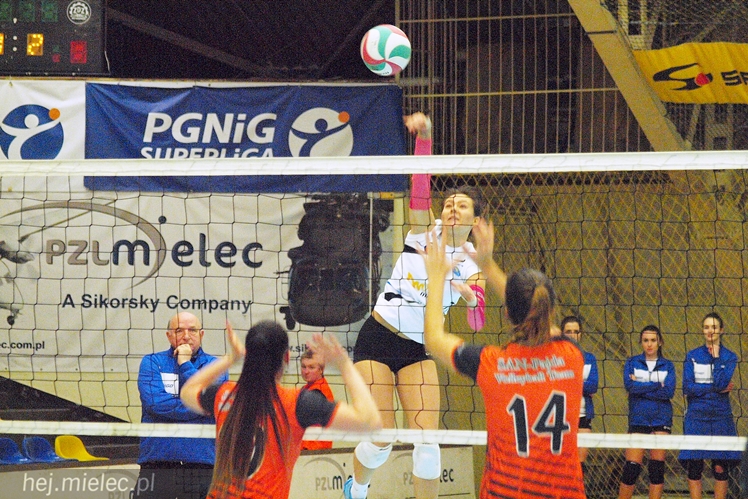 Sensacyjnie wysoko i szybko Szóstka Mielec pokonała Jarosław