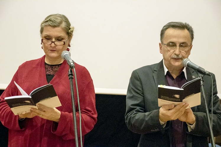 Withkacy Zaborniak promował tomik swoich wierszy