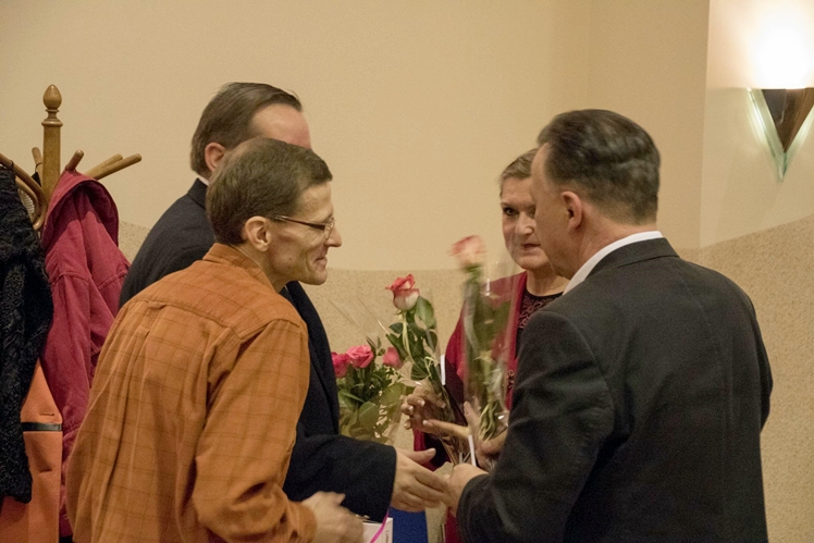 Withkacy Zaborniak promował tomik swoich wierszy