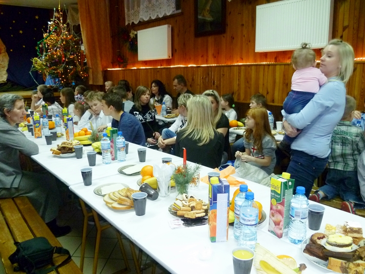 Wieczerza wigilijna Świetlicy Stowarzyszenia Rodzin Katolickich po raz osiemnasty