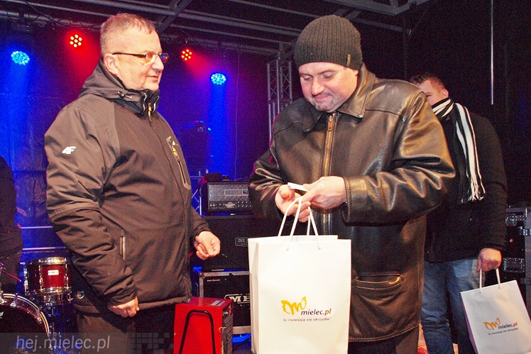 Powitanie 2016 roku na Placu AK w Mielcu