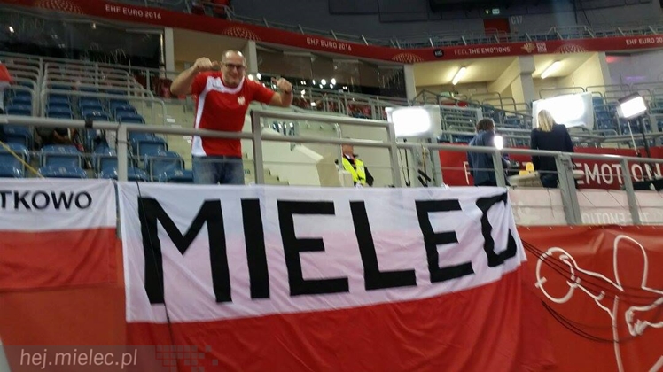Mielczanie kibicowali Polakom na EHF Euro 2016