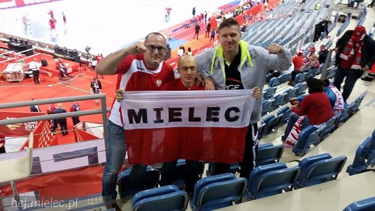 Mielczanie kibicowali Polakom na EHF Euro 2016