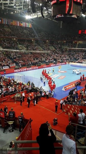 Mielczanie kibicowali Polakom na EHF Euro 2016