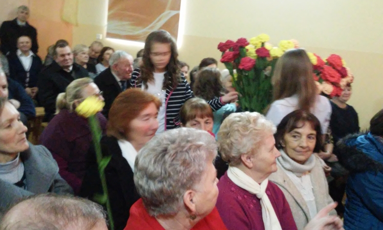 Spotkanie opłatkowe połączone z Dniem Babci i Dziadka w Dulczy Małej