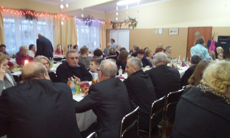 Spotkanie opłatkowe połączone z Dniem Babci i Dziadka w Dulczy Małej
