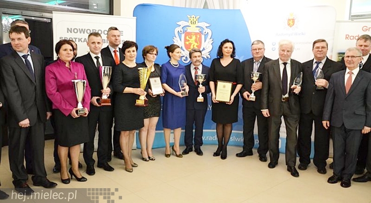 Burmistrz Radomyśla Wielkiego nagrodził przedsiębiorców