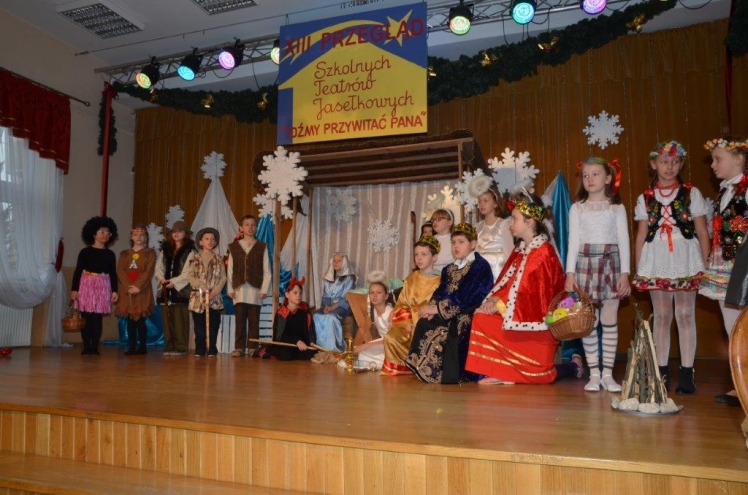 XIII Przegląd Szkolnych Teatrów Jasełkowych w Chorzelowie