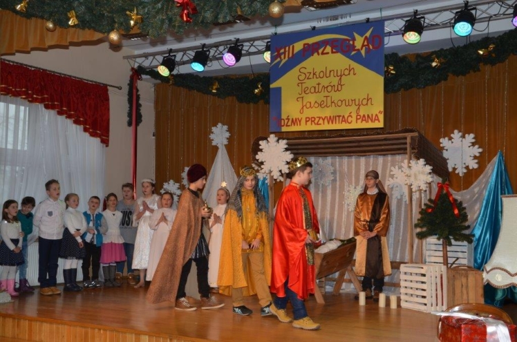 XIII Przegląd Szkolnych Teatrów Jasełkowych w Chorzelowie