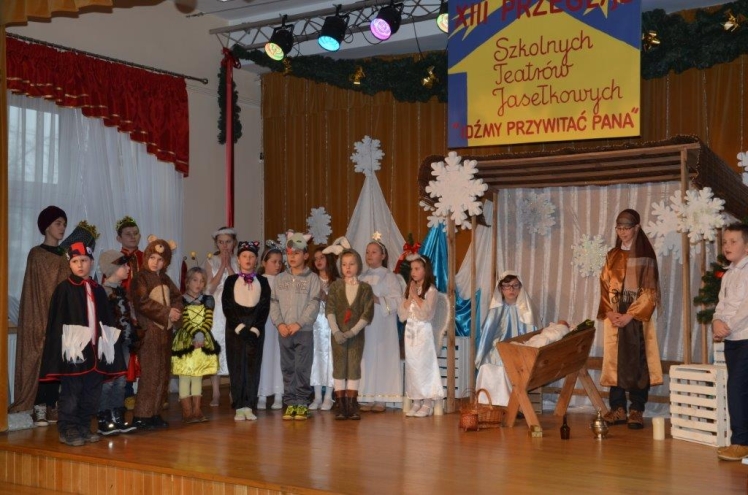 XIII Przegląd Szkolnych Teatrów Jasełkowych w Chorzelowie