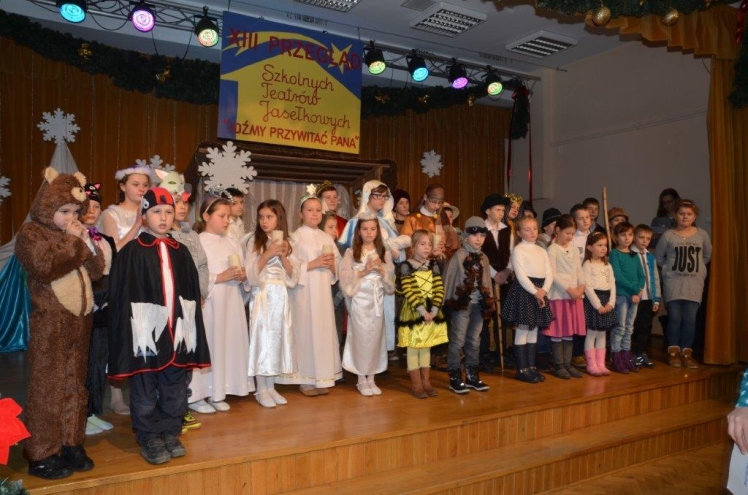 XIII Przegląd Szkolnych Teatrów Jasełkowych w Chorzelowie