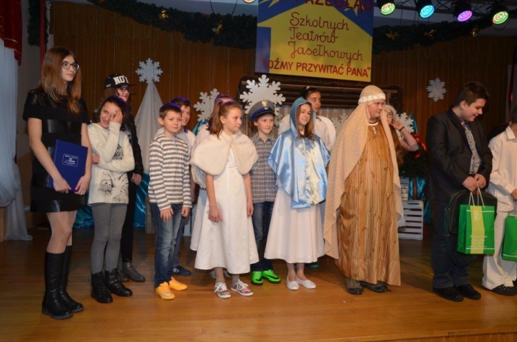 XIII Przegląd Szkolnych Teatrów Jasełkowych w Chorzelowie