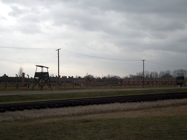 Uczniowie ZSB w muzeum Auschwitz-Birkenau