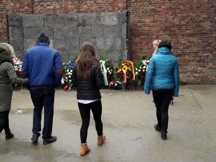 Uczniowie ZSB w muzeum Auschwitz-Birkenau