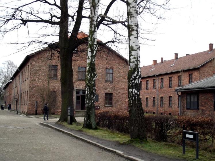 Uczniowie ZSB w muzeum Auschwitz-Birkenau