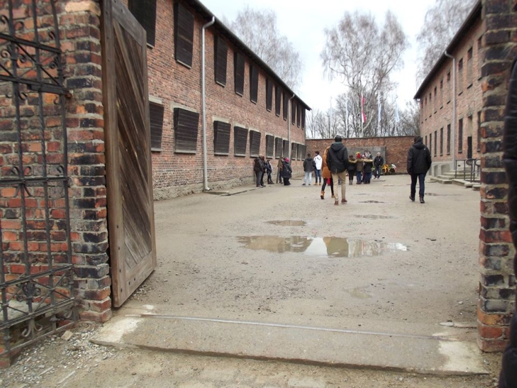 Uczniowie ZSB w muzeum Auschwitz-Birkenau