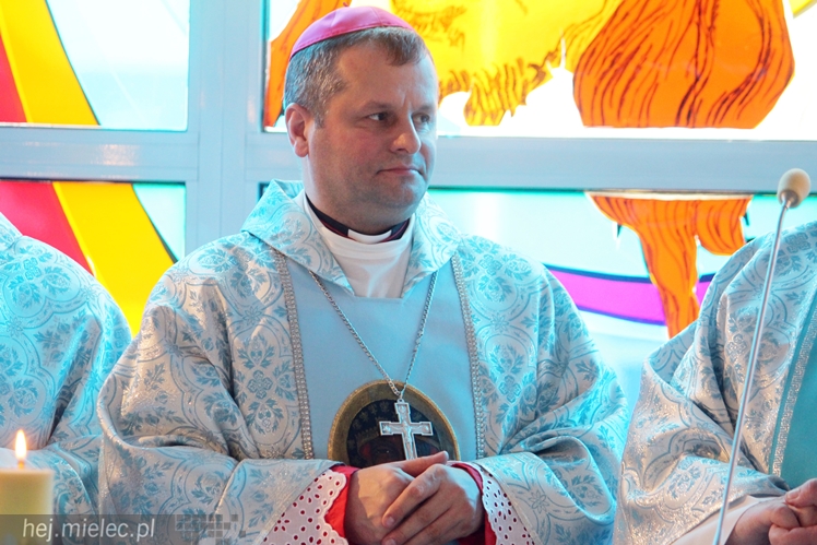 Biskup Leszek Leszkiewicz odwiedził Dom Pomocy Społecznej