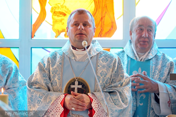 Biskup Leszek Leszkiewicz odwiedził Dom Pomocy Społecznej