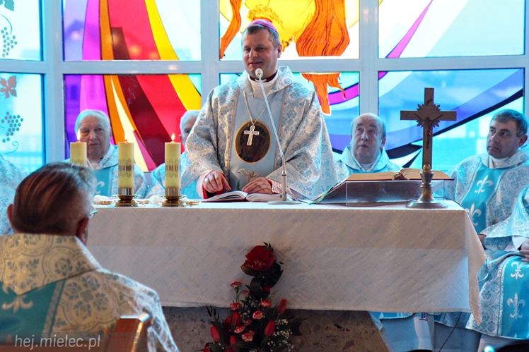Biskup Leszek Leszkiewicz odwiedził Dom Pomocy Społecznej