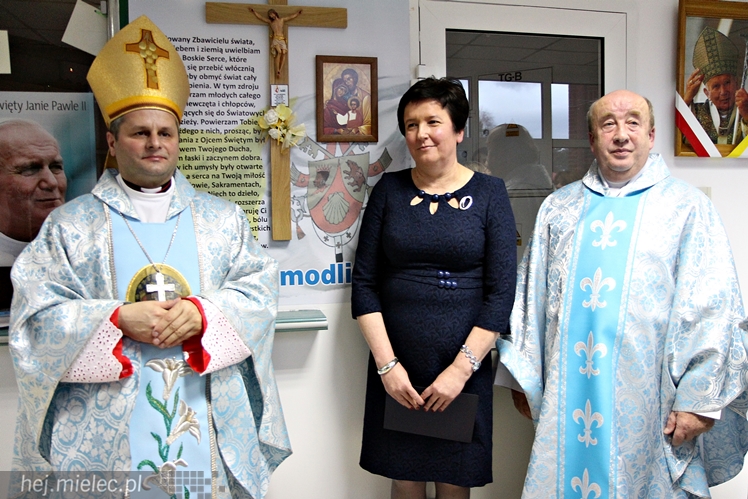 Biskup Leszek Leszkiewicz odwiedził Dom Pomocy Społecznej