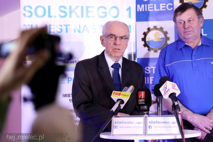 ?Wspieramy Stal? - spotkanie prasowe Mikrofon FKS Stal Mielec